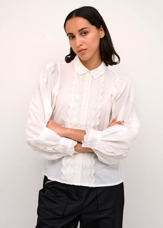 Karen av Simonsen nadiakb skjorta ljus vit