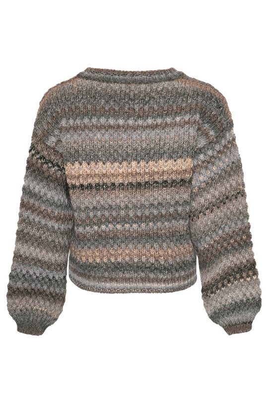 Noella Kae Knit Cardigan Light Grey Mix