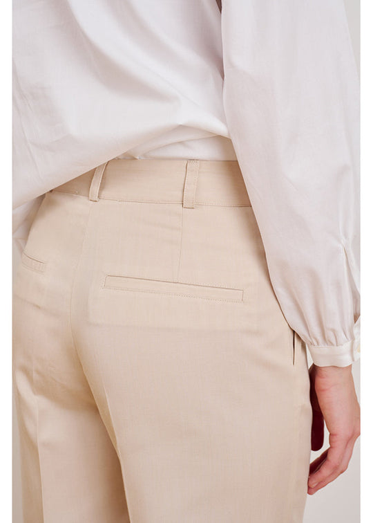 Schulz par foule pantalon peline léger beige