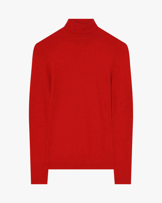 Minimum Pernilles Turtleneck Goji Berry (Rød)