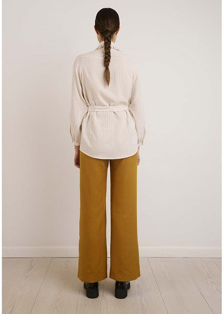 Schulz par foule pantalon panta moutarde