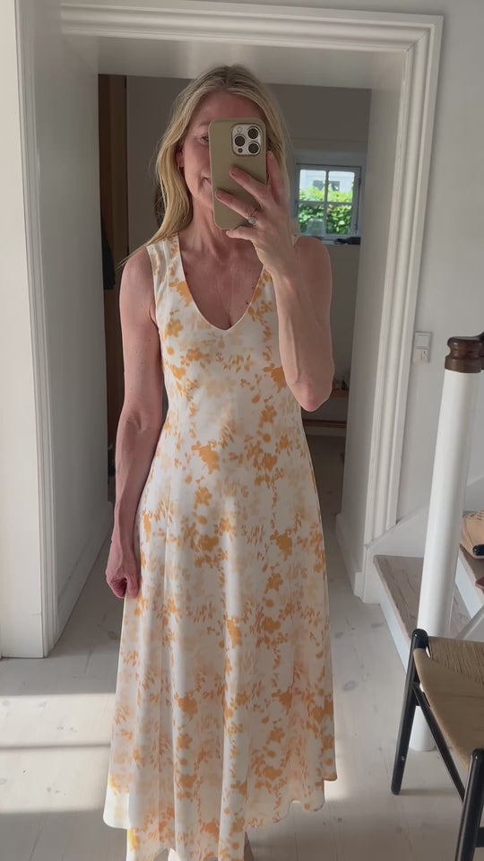 2NDDAY Albarras Fine Texture Dress Saffron Flower