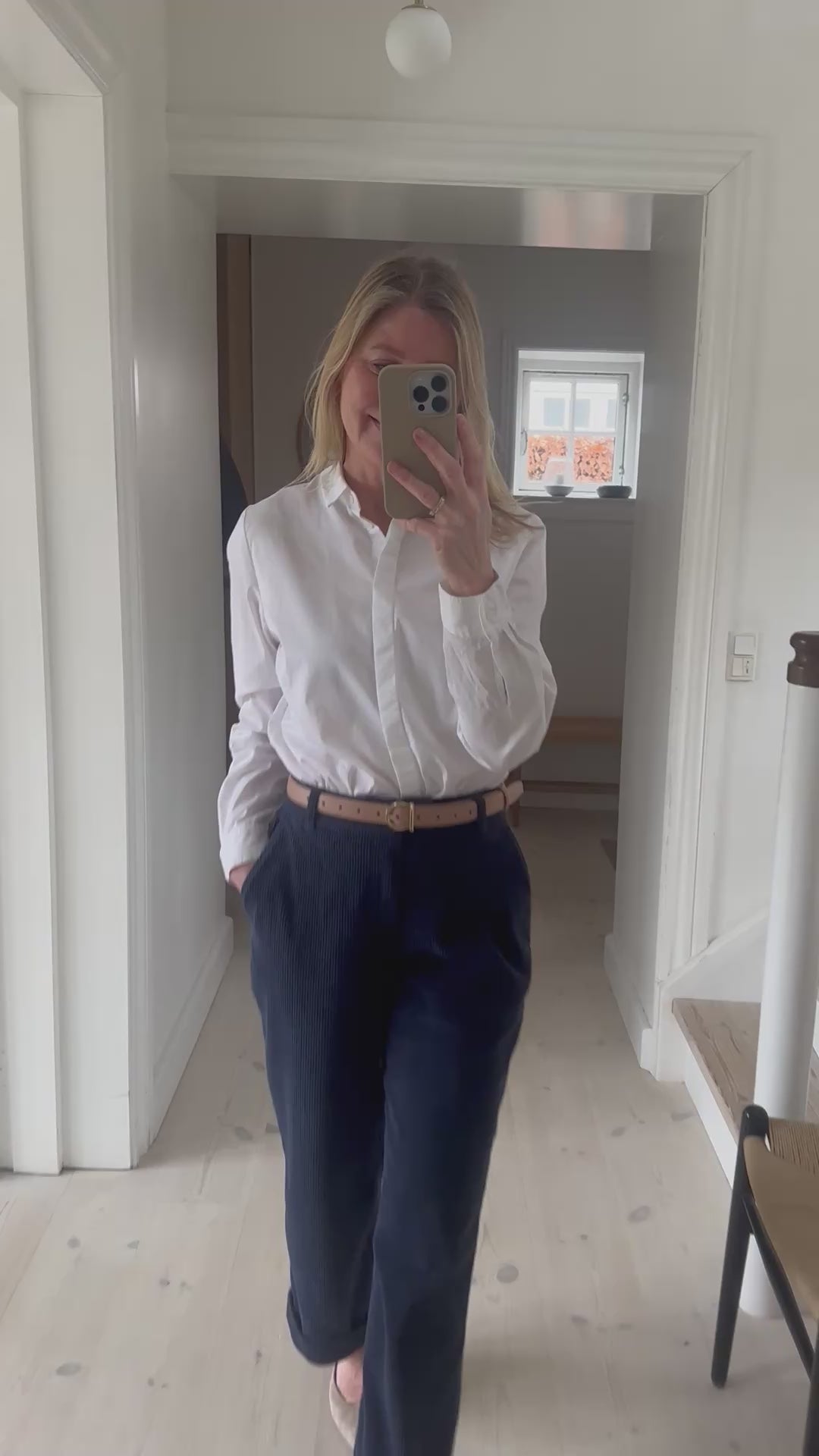 Pieszak Birkin Weekend Pant Stunning Corduroy Deep Navy Blue