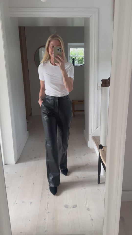 Part Two MarvellasPW Leather pants Black