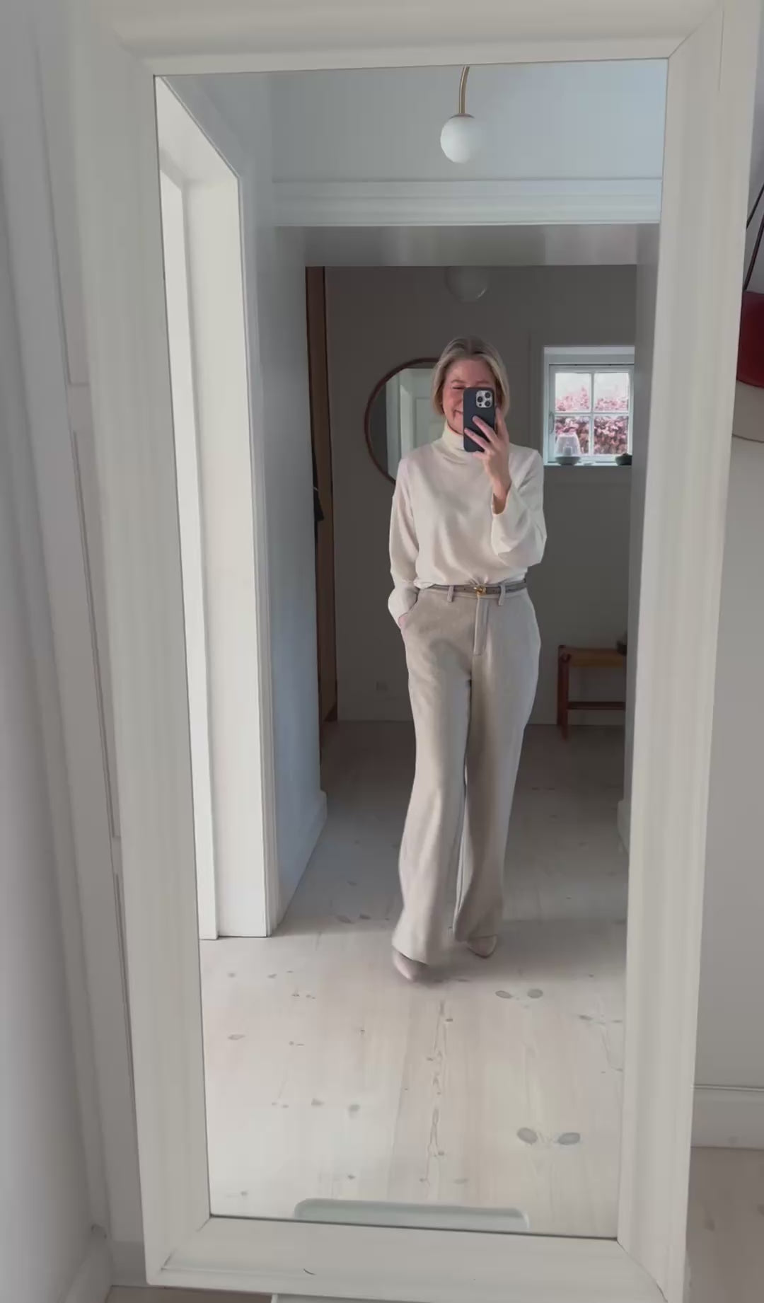 Urban Pioneers Thelma Wool Pant Sand