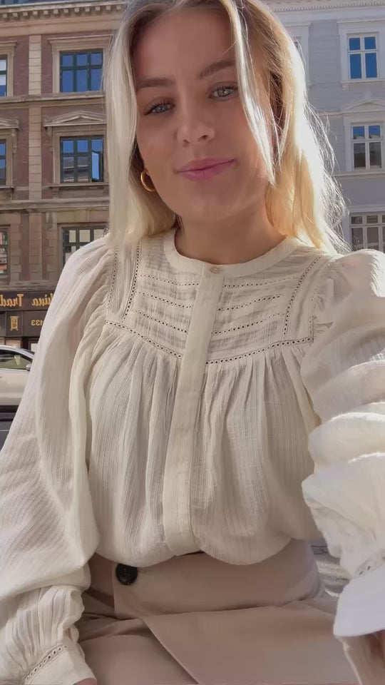 Sofie Schnoor S251135 Delilahsw Shirt off-white