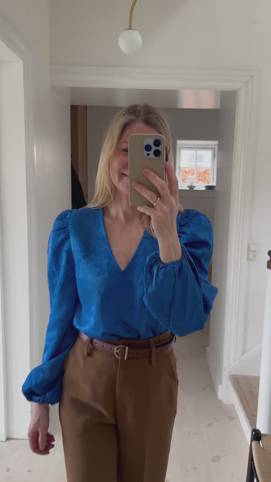 Neo Noir Palmino Jacquard Blouse