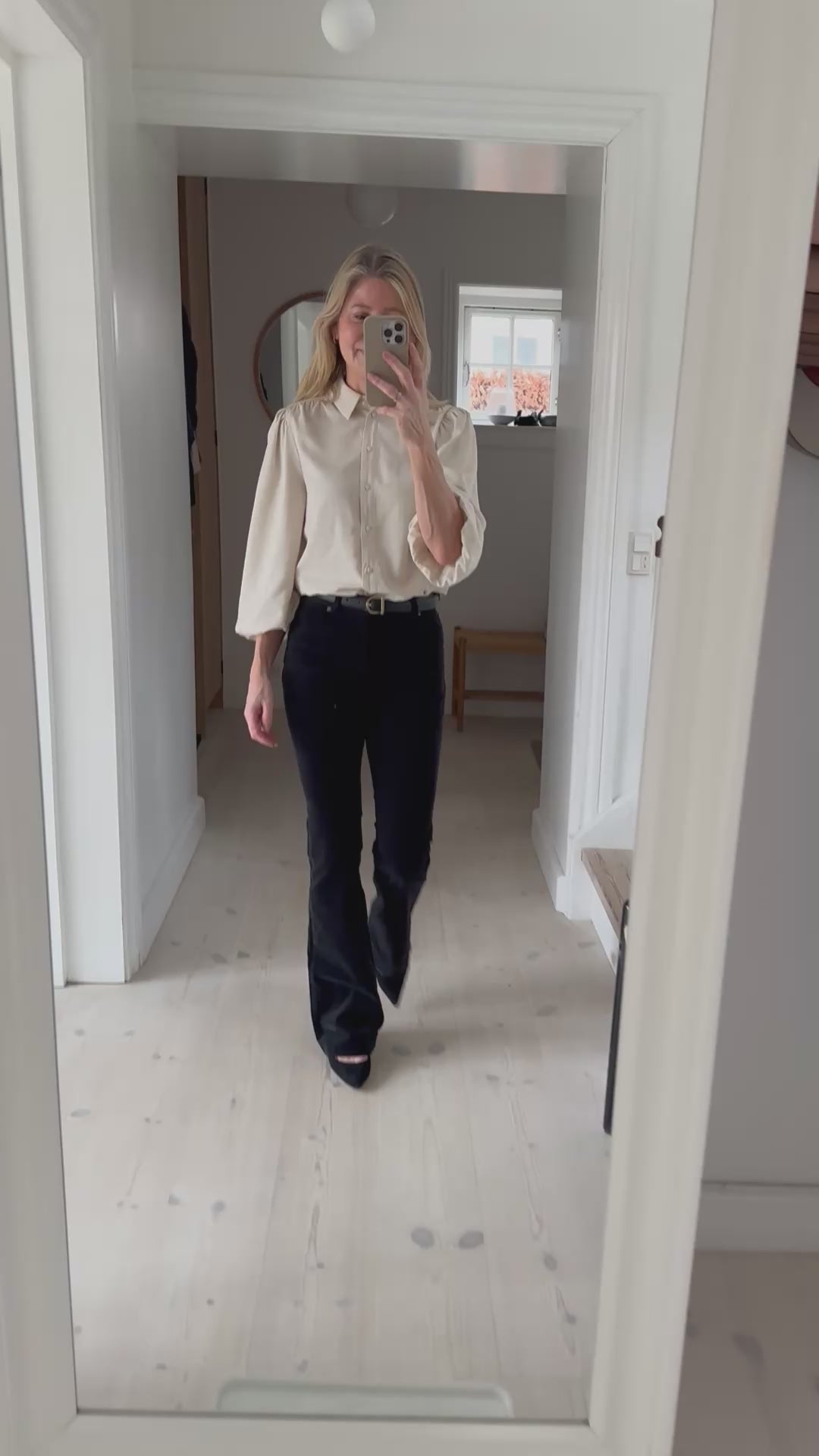 Five Units NaomiFV Pants Fine Corduroy black