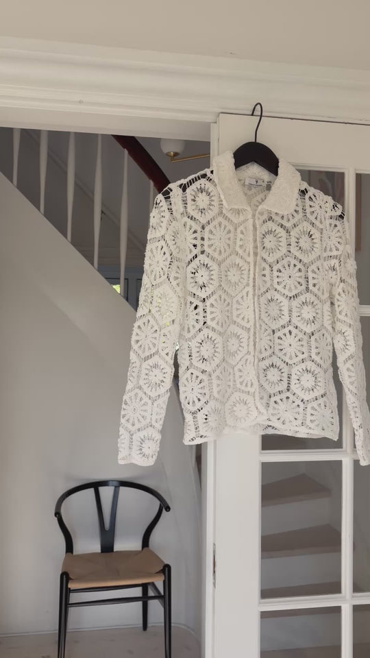 Urban Pioneers Olena LS blouse white
