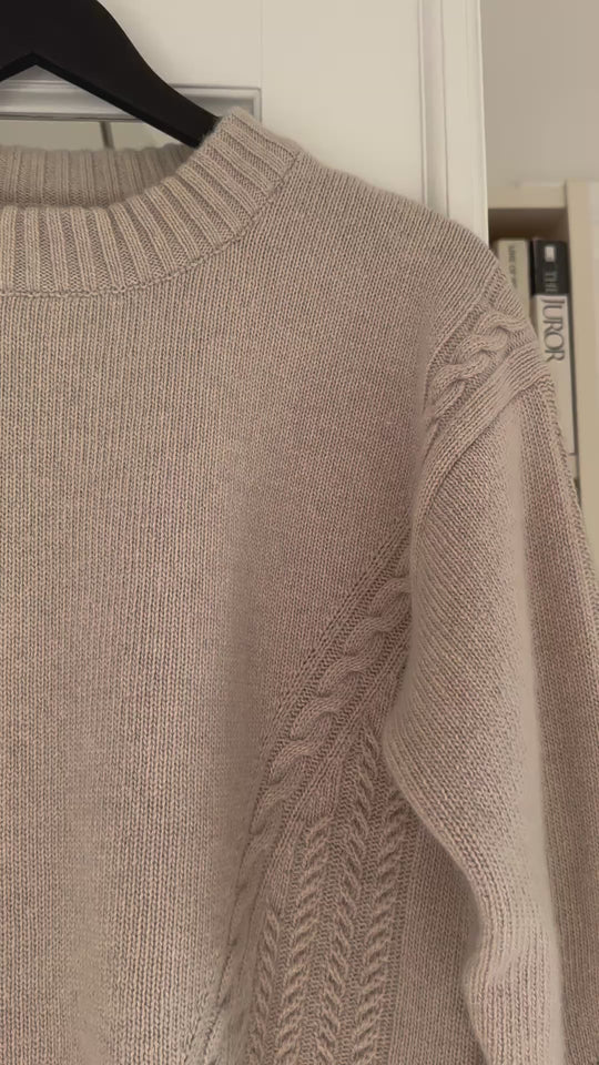 Part Two MerikaPW Pullover French Oak Melange