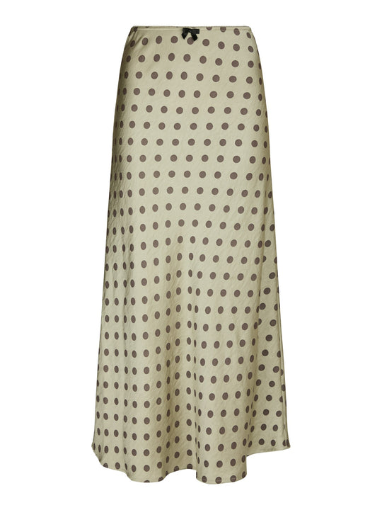 Neo Noir Lola Dotted Skirt Pistachio