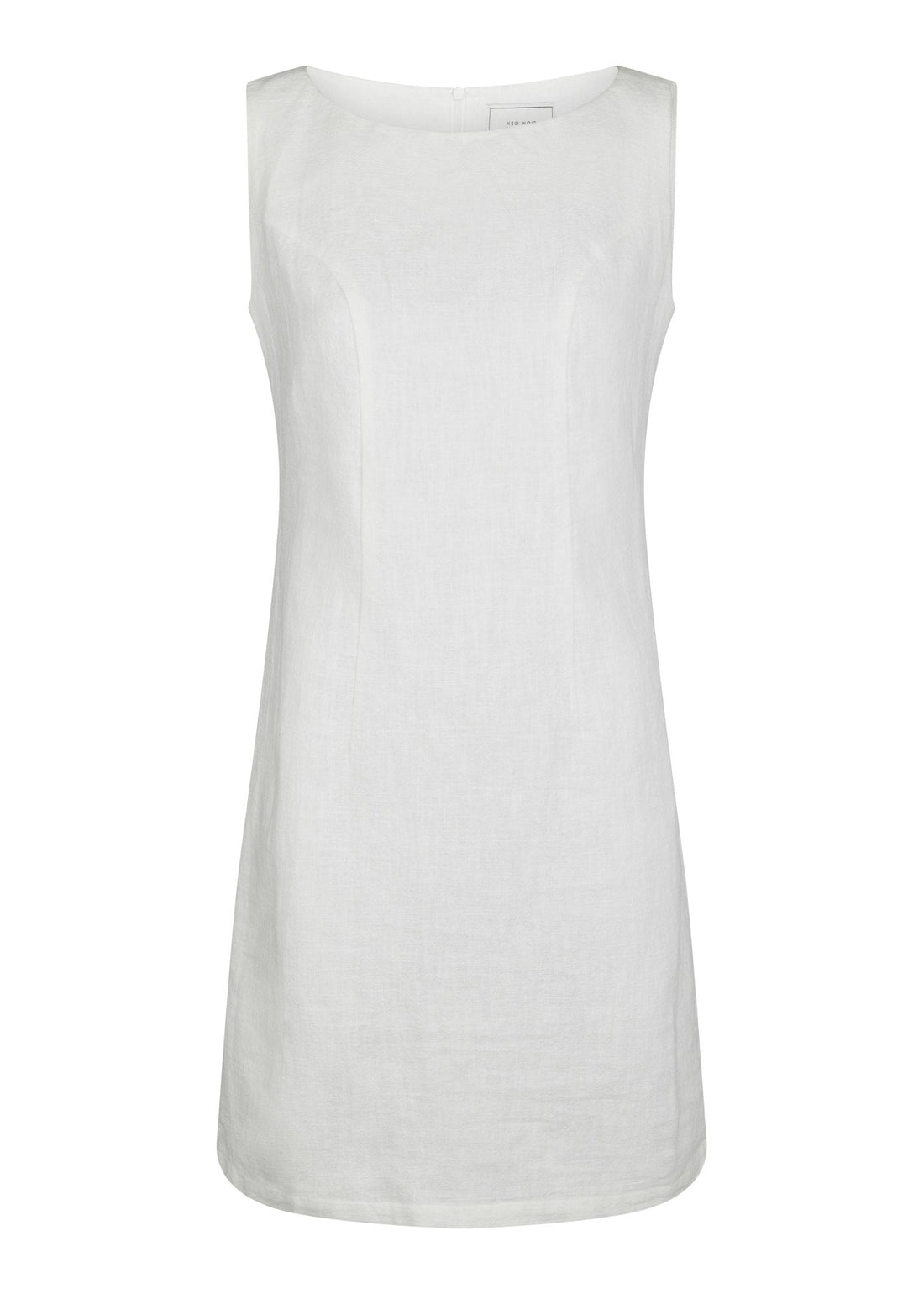 Neo Noir Bruna Ramie Dress Off White