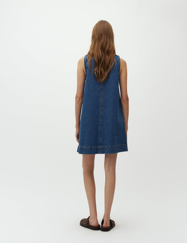 MbyM Rhiann-M Dress Vintage Blue Wash