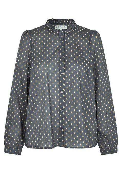 Lollys Laundry RiverLL Shirt LS 23 Dark Blue