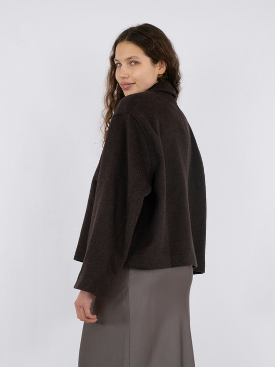 Neo Noir Hamra Wool Jacket Grey Melange
