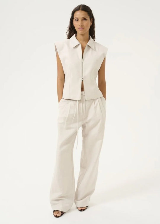 Karen by Simonsen KBVia Ro Pants Natural Melange