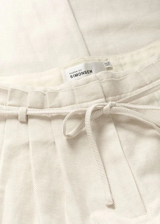 Karen by Simonsen KBVia Ro Pants Natural Melange