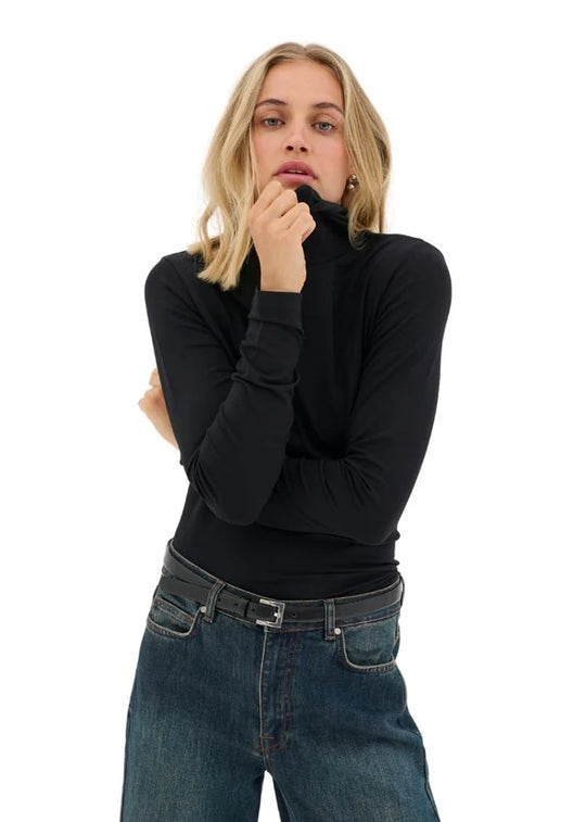 My Essential Wardrobe The Rollneck Black
