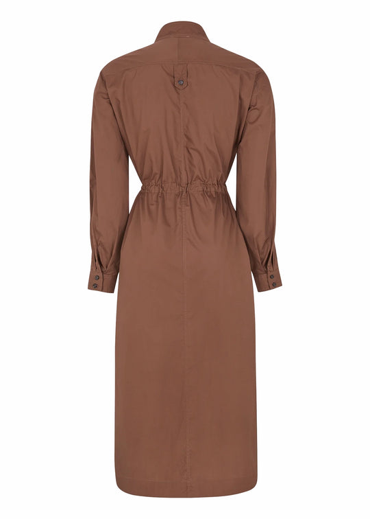 Esmé Studios ESRosa LS Shirt Dress Tiramisu
