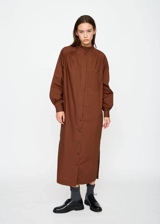 Esmé Studios ESRosa LS Shirt Dress Tiramisu