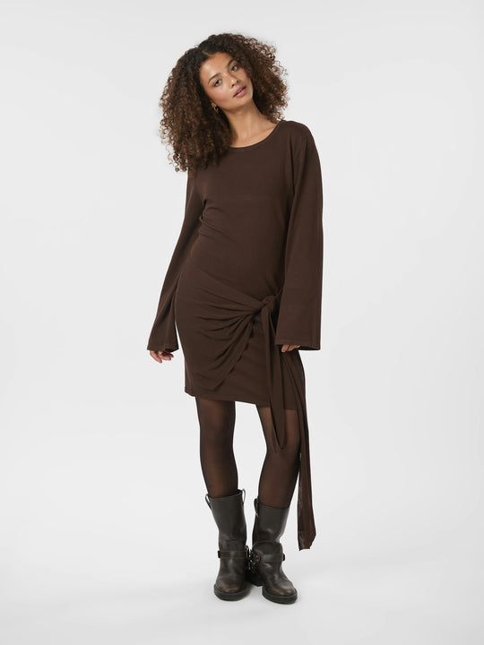 Neo Noir Cici knit dress brown