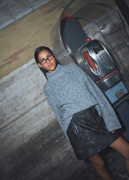 Karen by Simonsen KBSally Knit Grey Melange