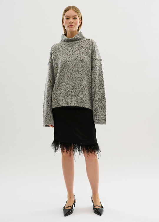 Karen by Simonsen KBSally Knit Grey Melange