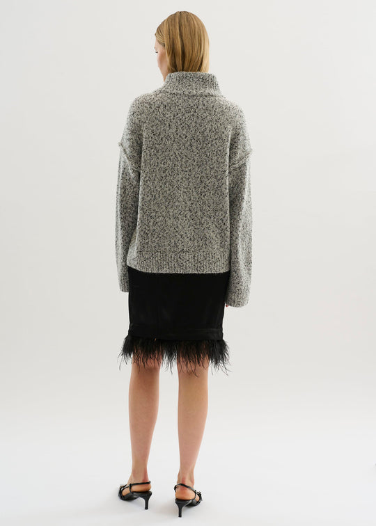 Karen by Simonsen KBSally Knit Grey Melange