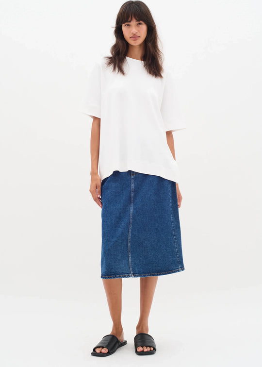 InWear SalineIW Skirt Dark Blue Denim
