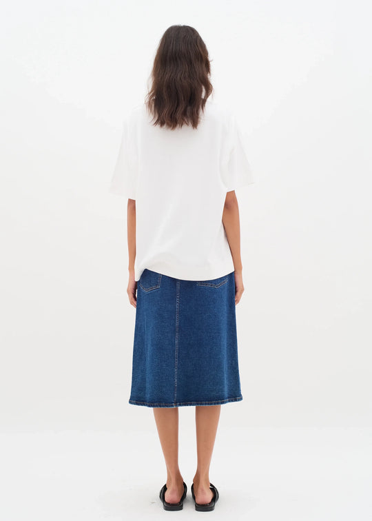 InWear SalineIW Skirt Dark Blue Denim