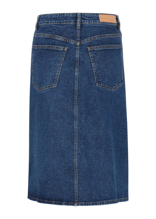 InWear SalineIW Skirt Dark Blue Denim