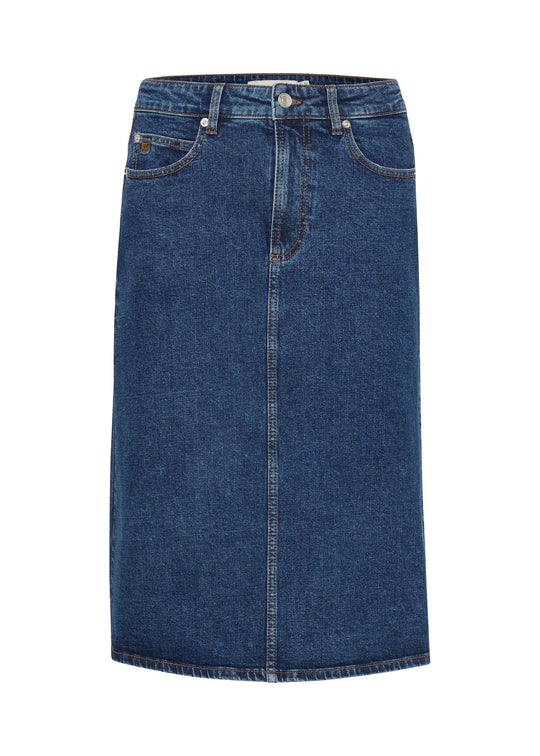 InWear SalineIW Skirt Dark Blue Denim