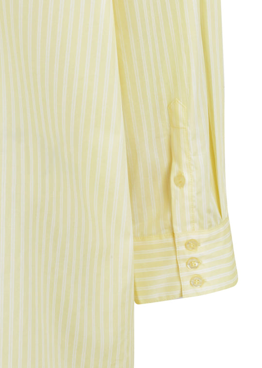 Esmé Studios Esginny Oversize Long Shirt Shirt Amond Huile Stripe