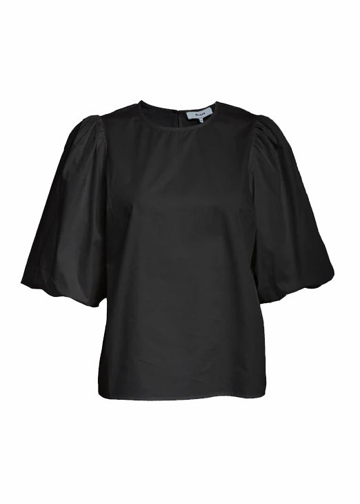 Minus MSJoa Short Sleeve Blouse Black