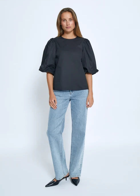 Minus MSJoa Short Sleeve Blouse Black