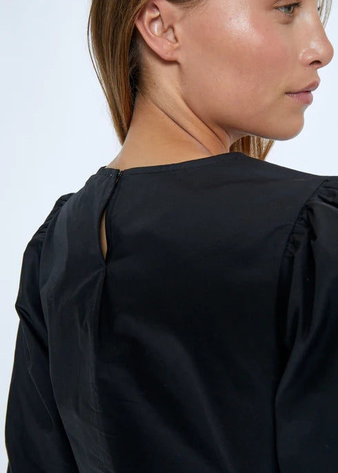 Minus MSJoa Short Sleeve Blouse Black