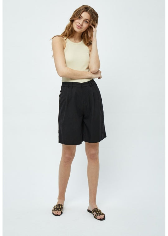 Desires Clarke Mid Waist Bermuda Shorts black