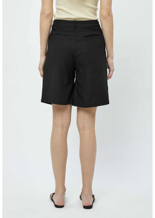 Desires Clarke Mid Waist Bermuda Shorts black