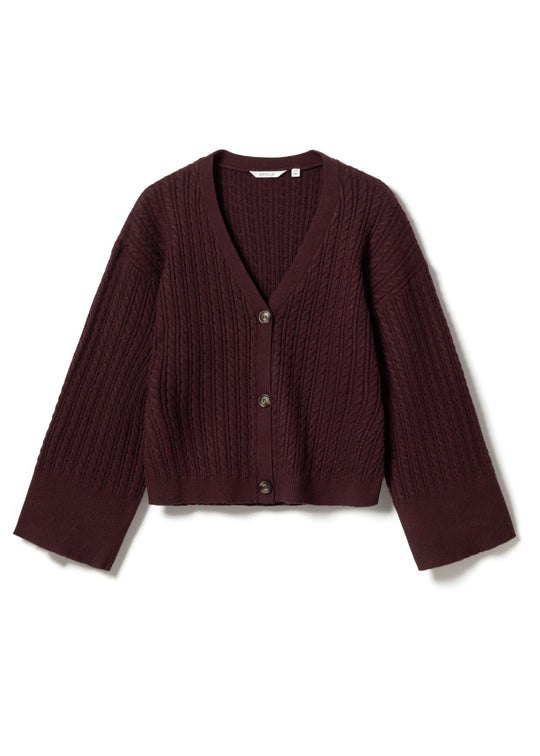 Noella N-Lenyx Knit Cardigan Winetasting