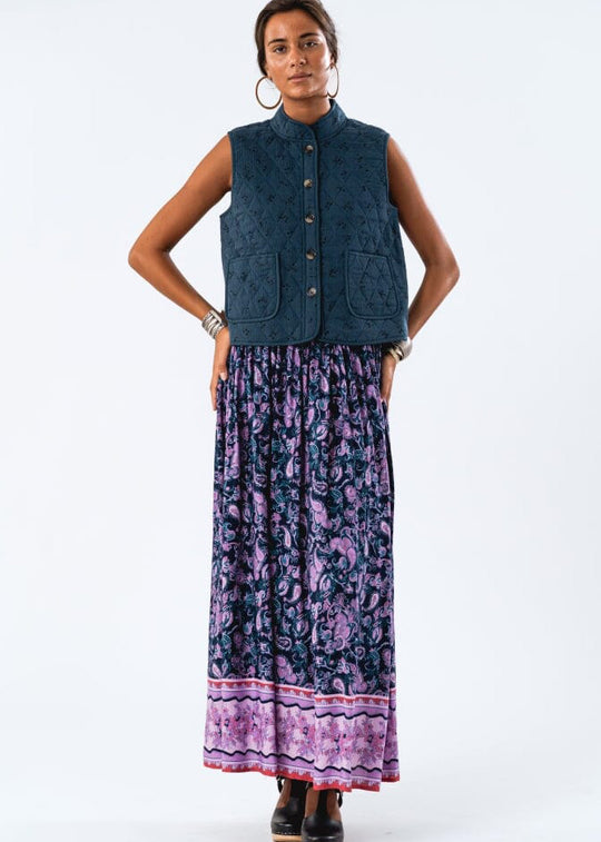 Lollys Laundry SunsetLL Maxi Skirt Flower Print OG