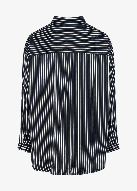 Noella Suri Shirt Taya Black Stripe