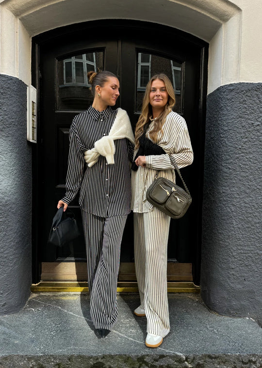 Noella Samira Pants Taya Black Stripe