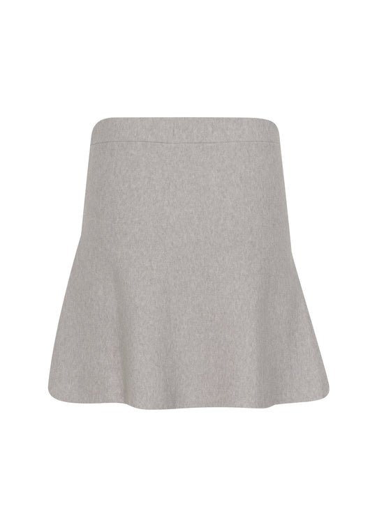 Karen by Simonsen Tia Doddie Knit Skirt Flint Gray Melange