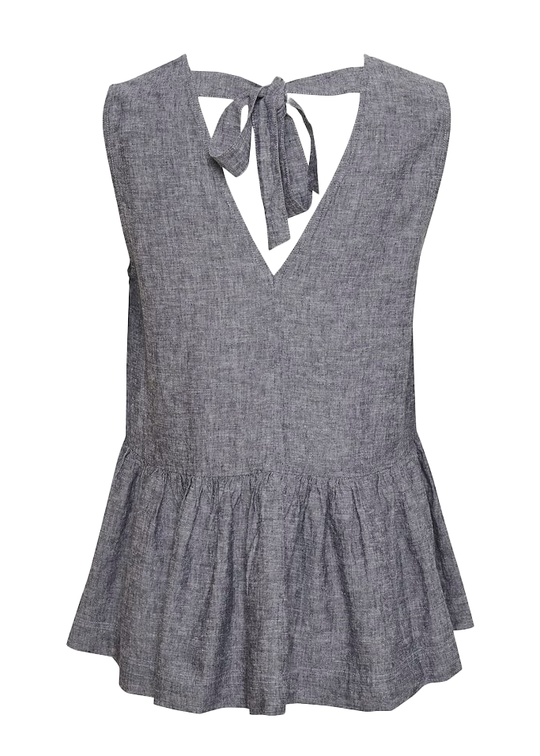 Inwear odetteiw top marine bleu melange