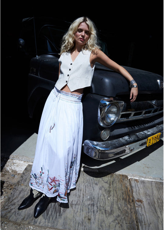 Lollys Laundry TorinoLL Vest SL creme