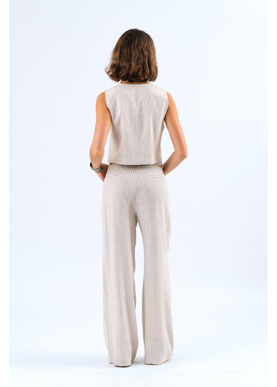 Lollys Laundry TorinoLL Vest SL creme