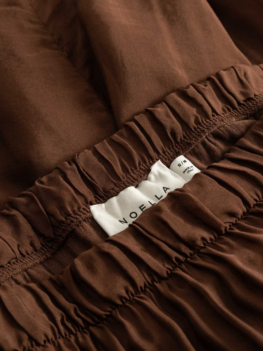 Noella N-Makoa Skirt Chocolate