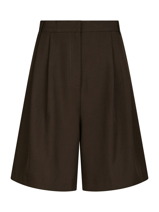 Pre-order uge 50. Neo Noir Nika Structure Shorts Dark Brown