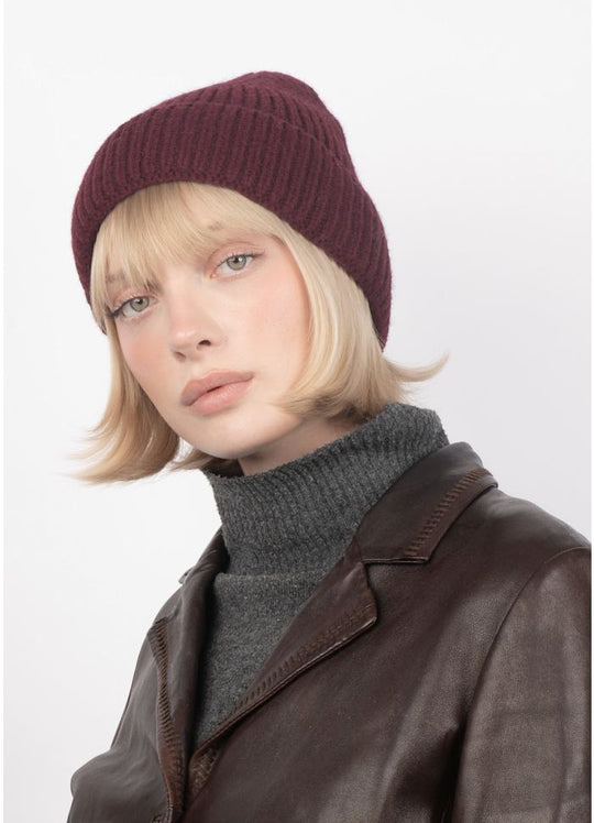 Sui Ava Nico Beanie Bordeaux