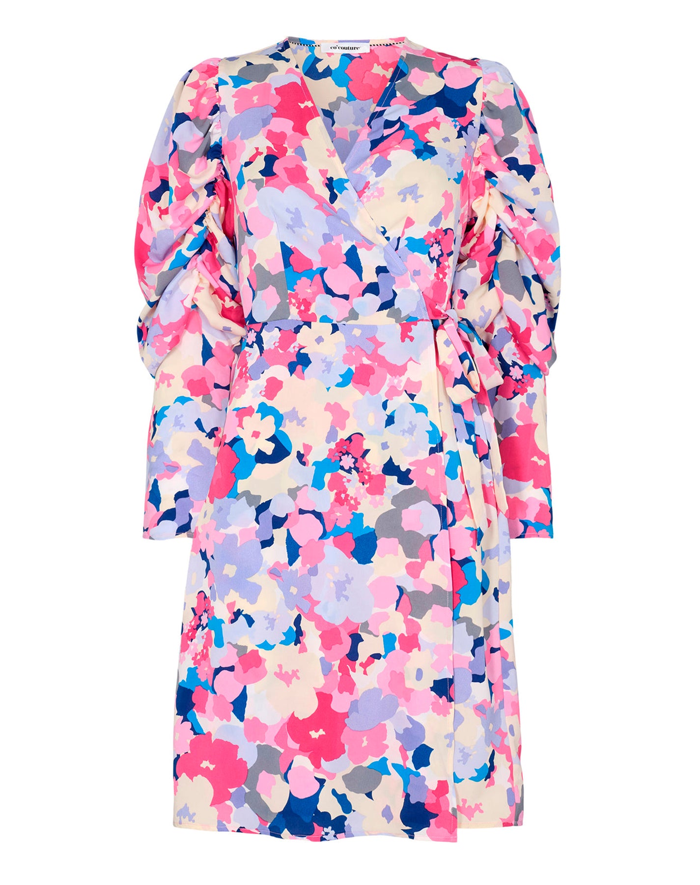 varm Gøre klart legering Co'Couture Echo Flower Wrap Dress Pink – EDIE